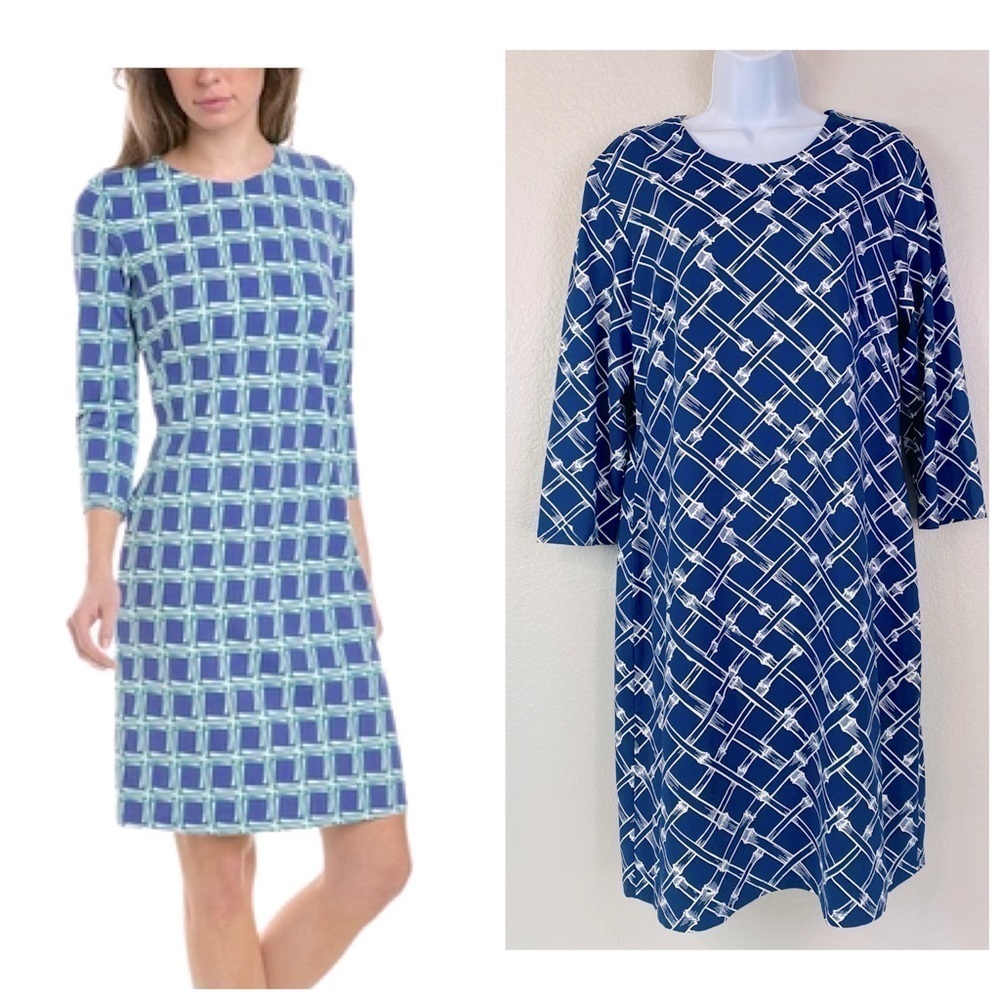 J McLaughlin Sofia Catalina Cloth Shift Dress Size XL